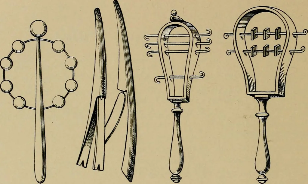 An illustration from Histoire des jouets : ouvrage contenant 250 illustrations dans le texte et 100 gravures hors texte dont 50 planches coloriées à l'aquarelle, 1902, leaf 36