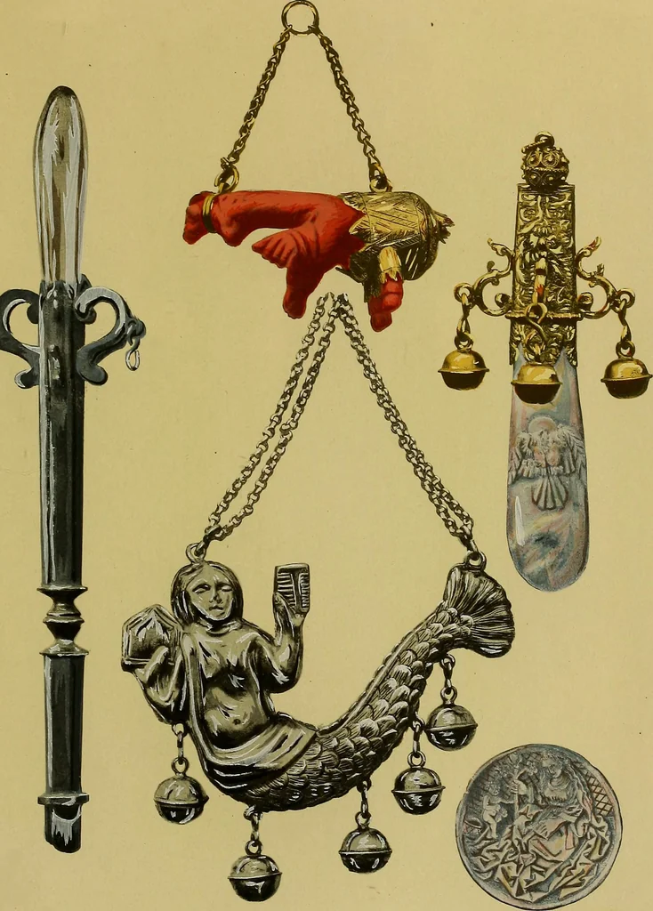 An illustration from Histoire des jouets : ouvrage contenant 250 illustrations dans le texte et 100 gravures hors texte dont 50 planches coloriées à l'aquarelle, 1902, leaf 37