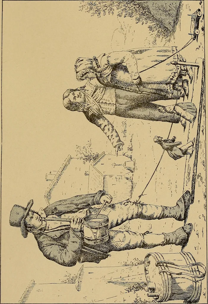 An illustration from Histoire des jouets : ouvrage contenant 250 illustrations dans le texte et 100 gravures hors texte dont 50 planches coloriées à l'aquarelle, 1902, leaf 373