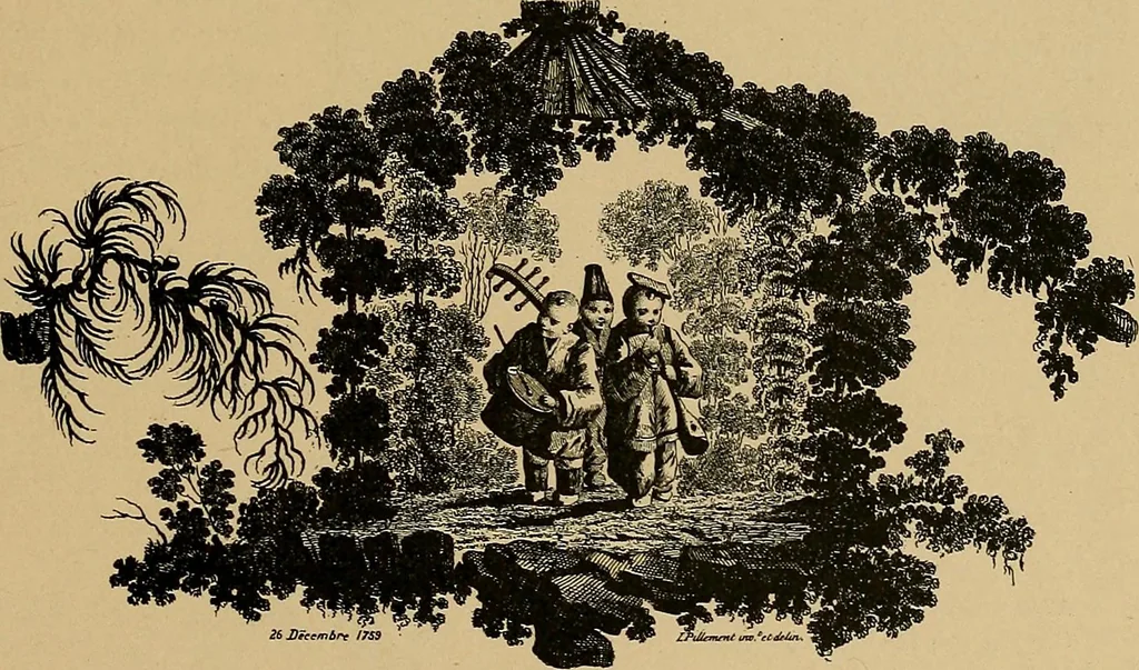 An illustration from Histoire des jouets : ouvrage contenant 250 illustrations dans le texte et 100 gravures hors texte dont 50 planches coloriées à l'aquarelle, 1902, leaf 383