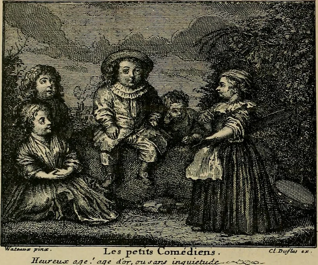 An illustration from Histoire des jouets : ouvrage contenant 250 illustrations dans le texte et 100 gravures hors texte dont 50 planches coloriées à l'aquarelle, 1902, leaf 384