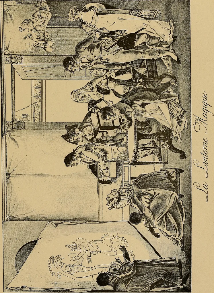 An illustration from Histoire des jouets : ouvrage contenant 250 illustrations dans le texte et 100 gravures hors texte dont 50 planches coloriées à l'aquarelle, 1902, leaf 407