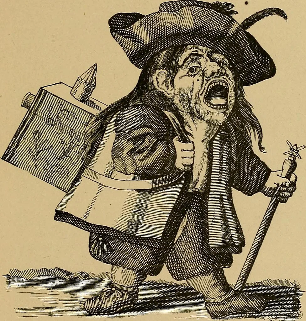 An illustration from Histoire des jouets : ouvrage contenant 250 illustrations dans le texte et 100 gravures hors texte dont 50 planches coloriées à l'aquarelle, 1902, leaf 409