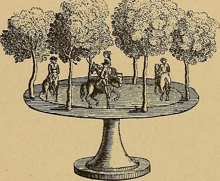 An illustration from Histoire des jouets : ouvrage contenant 250 illustrations dans le texte et 100 gravures hors texte dont 50 planches coloriées à l'aquarelle, 1902, leaf 427