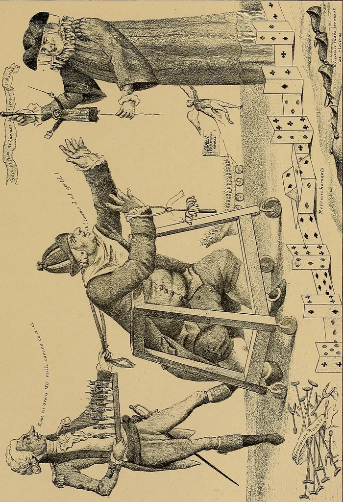 An illustration from Histoire des jouets : ouvrage contenant 250 illustrations dans le texte et 100 gravures hors texte dont 50 planches coloriées à l'aquarelle, 1902, leaf 43