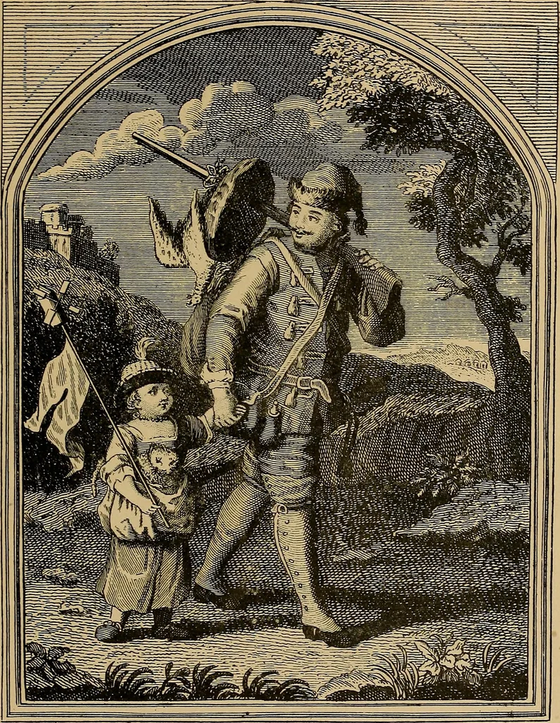 An illustration from Histoire des jouets : ouvrage contenant 250 illustrations dans le texte et 100 gravures hors texte dont 50 planches coloriées à l'aquarelle, 1902, leaf 53