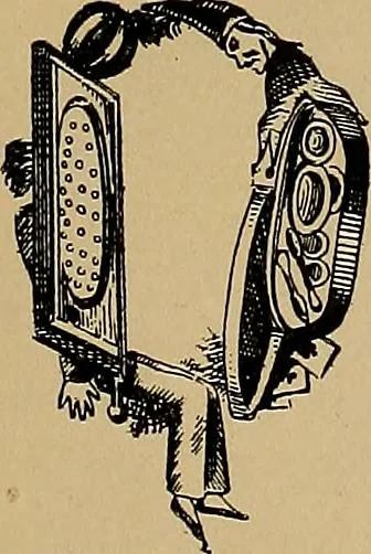 An illustration from Histoire des jouets : ouvrage contenant 250 illustrations dans le texte et 100 gravures hors texte dont 50 planches coloriées à l'aquarelle, 1902, leaf 63