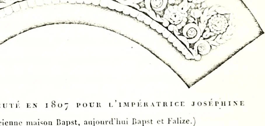 An illustration from Histoire des joyaux de la couronne de France, 1889, leaf 411