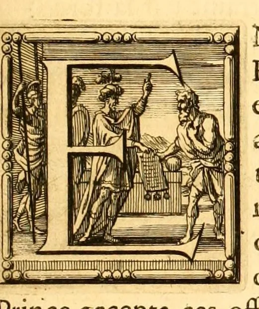 An illustration from Histoire des Juifs : écrite par Flavius Joseph, sous le titre de Antiquitez judaïques, traduite sur l'original grec reveu sur divers manuscrits, 1667, leaf 375
