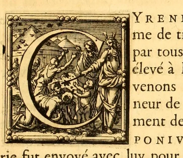 An illustration from Histoire des Juifs : écrite par Flavius Joseph, sous le titre de Antiquitez judaïques, traduite sur l'original grec reveu sur divers manuscrits, 1667, leaf 697