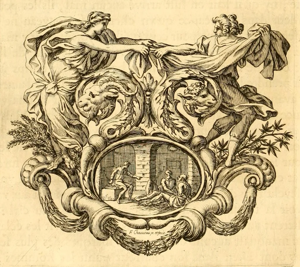 An illustration from Histoire des Juifs : écrite par Flavius Joseph, sous le titre de Antiquitez judaïques, traduite sur l'original grec reveu sur divers manuscrits, 1667, leaf 92