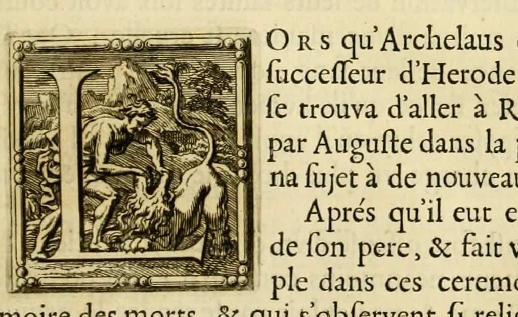 An illustration from Histoire des Juifs : écrite par Flavius Joseph, sous le titre de Antiquitez judaïques, traduite sur l'original grec reveu sur divers manuscrits, 1667, leaf 145