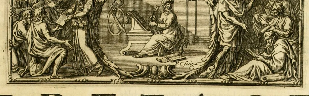 An illustration from Histoire des Juifs : écrite par Flavius Joseph, sous le titre de Antiquitez judaïques, traduite sur l'original grec reveu sur divers manuscrits, 1667, leaf 57