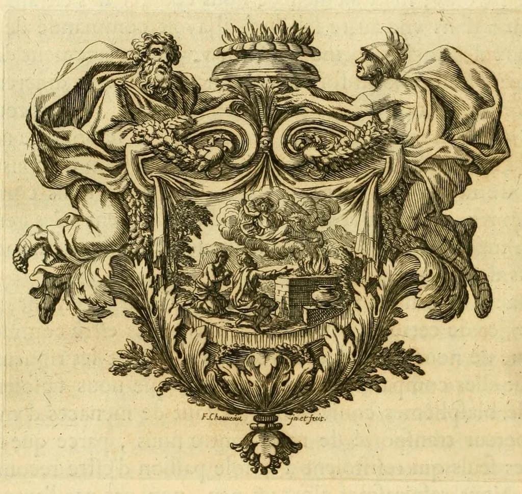 An illustration from Histoire des Juifs : écrite par Flavius Joseph, sous le titre de Antiquitez judaïques, traduite sur l'original grec reveu sur divers manuscrits, 1667, leaf 574