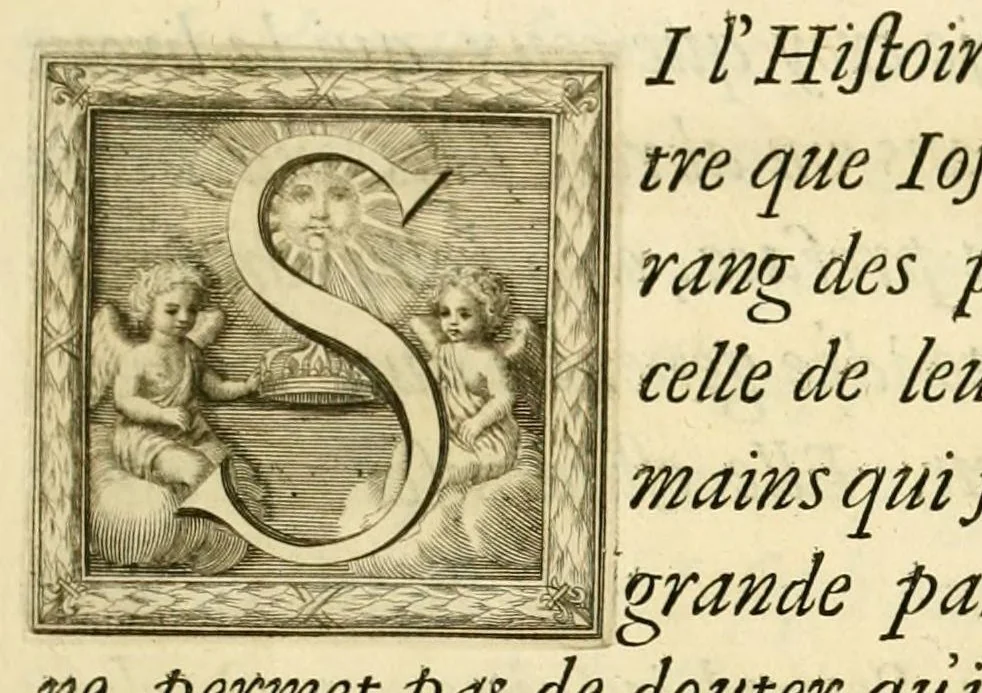 An illustration from Histoire des Juifs : écrite par Flavius Joseph, sous le titre de Antiquitez judaïques, traduite sur l'original grec reveu sur divers manuscrits, 1667, leaf 7