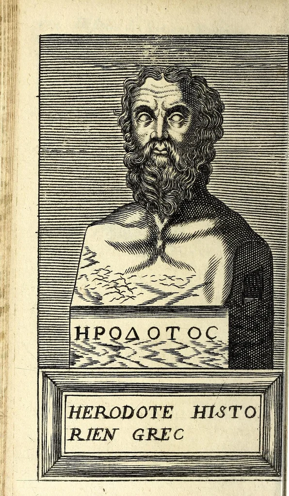 An illustration from Histoire des plus illustres et scavans hommes de leurs siecles : tant de l'Europe que de l'Asie, Afrique & Amerique : avec leurs portraits en tailles-douces, tirez sur les veritables originaux, 1670, leaf 258