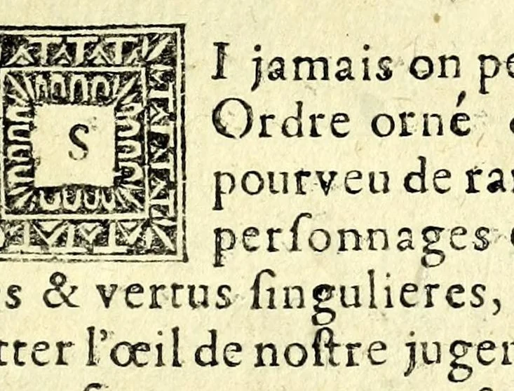 An illustration from Histoire des plus illustres et scavans hommes de leurs siecles : tant de l'Europe que de l'Asie, Afrique & Amerique : avec leurs portraits en tailles-douces, tirez sur les veritables originaux, 1670, leaf 303