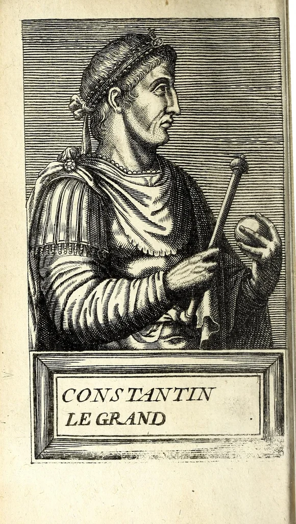 An illustration from Histoire des plus illustres et scavans hommes de leurs siecles : tant de l'Europe que de l'Asie, Afrique & Amerique : avec leurs portraits en tailles-douces, tirez sur les veritables originaux, 1670, leaf 10