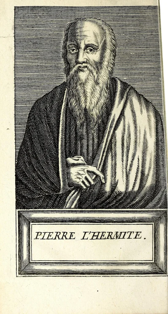 An illustration from Histoire des plus illustres et scavans hommes de leurs siecles : tant de l'Europe que de l'Asie, Afrique & Amerique : avec leurs portraits en tailles-douces, tirez sur les veritables originaux, 1670, leaf 392
