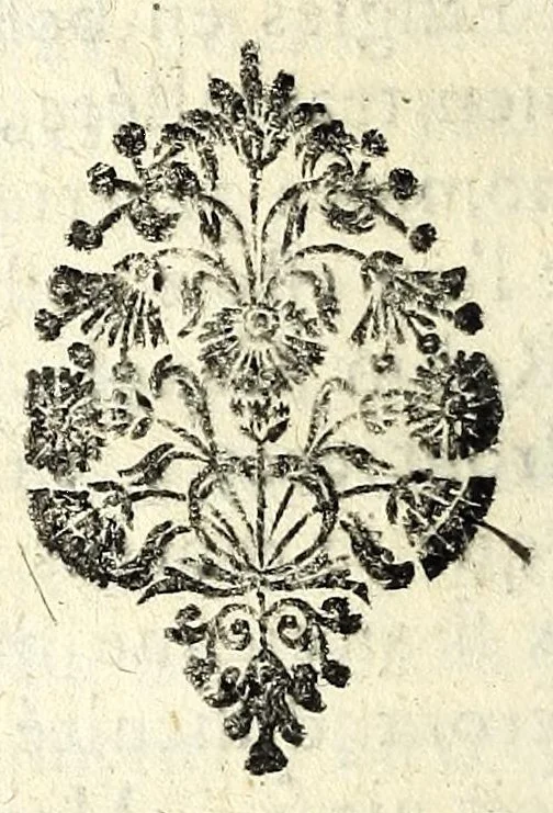 An illustration from Histoire des plus illustres et scavans hommes de leurs siecles : tant de l'Europe que de l'Asie, Afrique & Amerique : avec leurs portraits en tailles-douces, tirez sur les veritables originaux, 1670, leaf 204