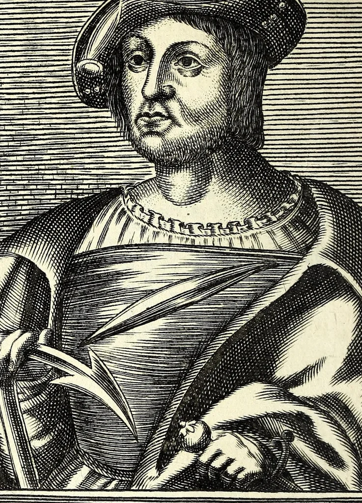 An illustration from Histoire des plus illustres et scavans hommes de leurs siecles : tant de l'Europe que de l'Asie, Afrique & Amerique : avec leurs portraits en tailles-douces, tirez sur les veritables originaux, 1670, leaf 122