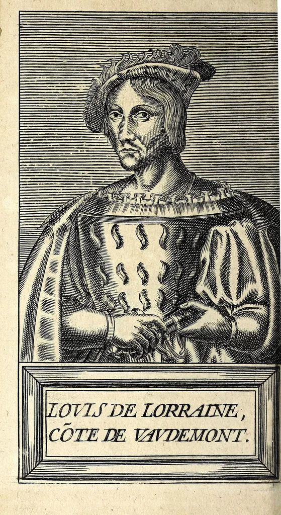 An illustration from Histoire des plus illustres et scavans hommes de leurs siecles : tant de l'Europe que de l'Asie, Afrique & Amerique : avec leurs portraits en tailles-douces, tirez sur les veritables originaux, 1670, leaf 202