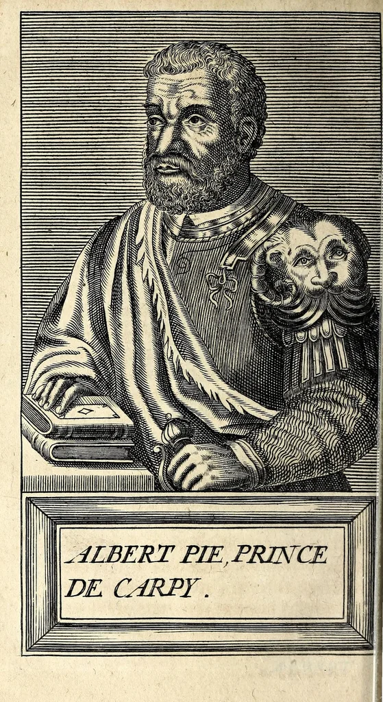 An illustration from Histoire des plus illustres et scavans hommes de leurs siecles : tant de l'Europe que de l'Asie, Afrique & Amerique : avec leurs portraits en tailles-douces, tirez sur les veritables originaux, 1670, leaf 270