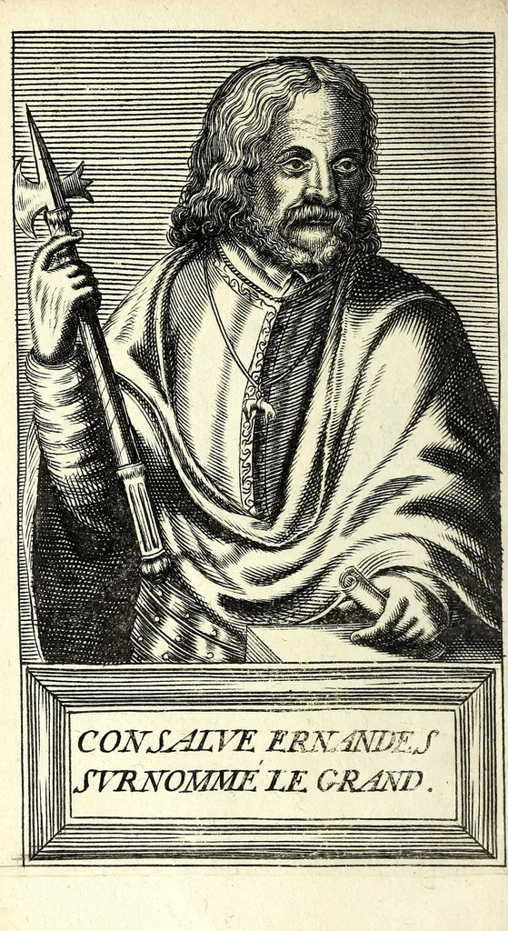 An illustration from Histoire des plus illustres et scavans hommes de leurs siecles : tant de l'Europe que de l'Asie, Afrique & Amerique : avec leurs portraits en tailles-douces, tirez sur les veritables originaux, 1670, leaf 48