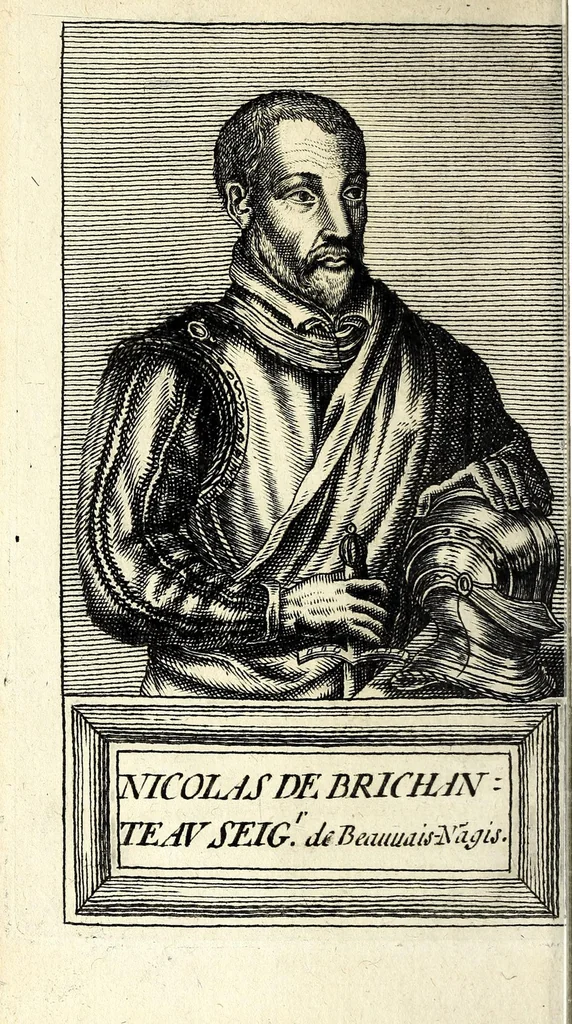 An illustration from Histoire des plus illustres et scavans hommes de leurs siecles : tant de l'Europe que de l'Asie, Afrique & Amerique : avec leurs portraits en tailles-douces, tirez sur les veritables originaux, 1670, leaf 136