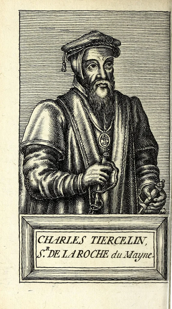 An illustration from Histoire des plus illustres et scavans hommes de leurs siecles : tant de l'Europe que de l'Asie, Afrique & Amerique : avec leurs portraits en tailles-douces, tirez sur les veritables originaux, 1670, leaf 174