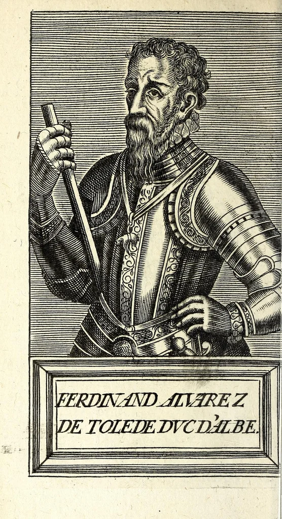An illustration from Histoire des plus illustres et scavans hommes de leurs siecles : tant de l'Europe que de l'Asie, Afrique & Amerique : avec leurs portraits en tailles-douces, tirez sur les veritables originaux, 1670, leaf 412