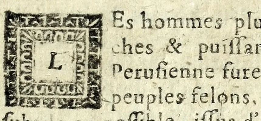 An illustration from Histoire des plus illustres et scavans hommes de leurs siecles : tant de l'Europe que de l'Asie, Afrique & Amerique : avec leurs portraits en tailles-douces, tirez sur les veritables originaux, 1670, leaf 307