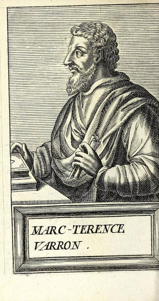 An illustration from Histoire des plus illustres et scavans hommes de leurs siecles : tant de l'Europe que de l'Asie, Afrique & Amerique : avec leurs portraits en tailles-douces, tirez sur les veritables originaux, 1670, leaf 96