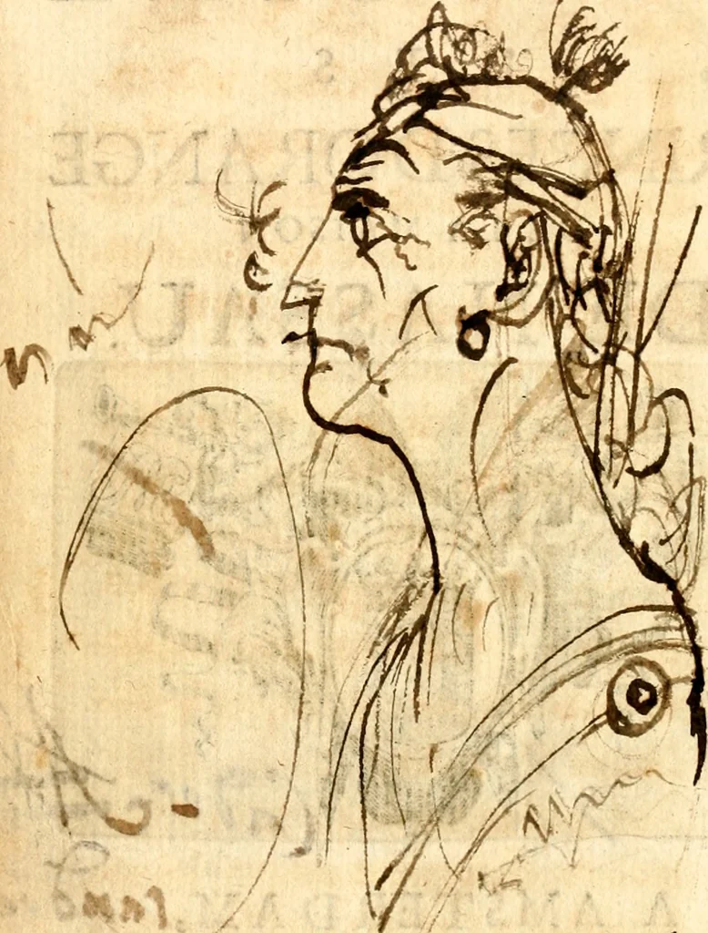 An illustration from Histoire des princes d'Orange de la maison de Nassau, 1693, leaf 5