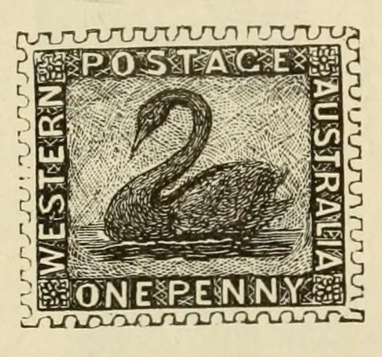An illustration from Histoire de timbre-poste français, 1891, leaf 144