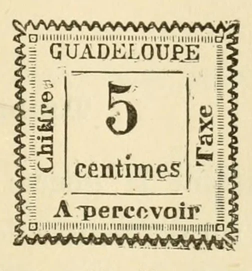 An illustration from Histoire de timbre-poste français, 1891, leaf 203