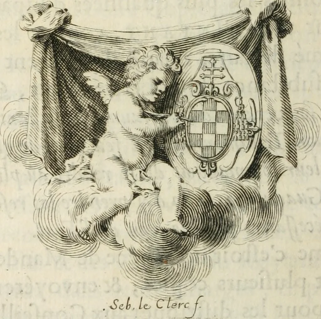 An illustration from Histoire du cardinal Ximenés, 1693, leaf 417