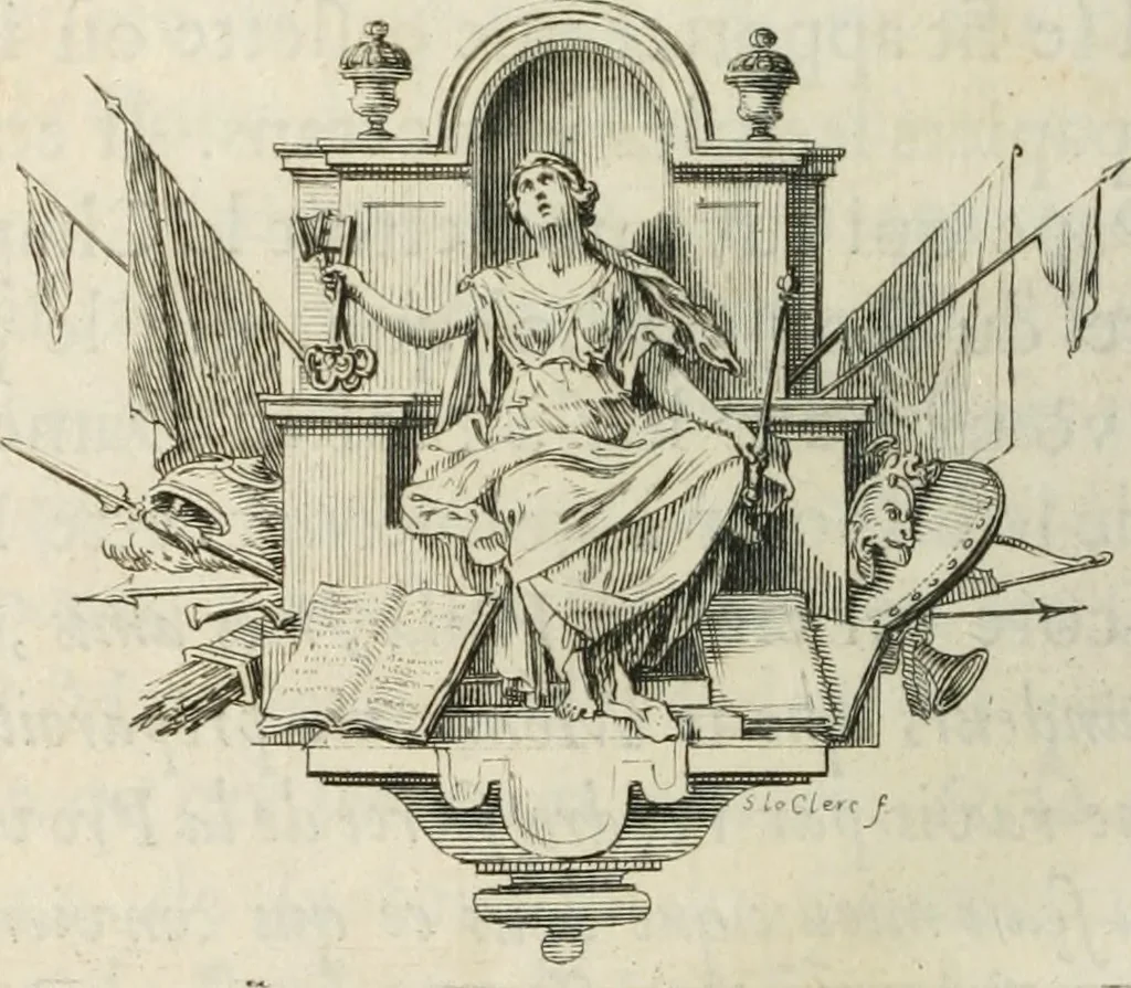 An illustration from Histoire du cardinal Ximenés, 1693, leaf 511