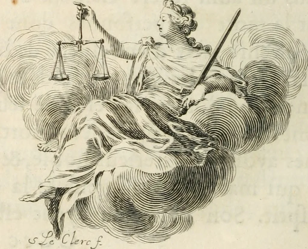 An illustration from Histoire du cardinal Ximenés, 1693, leaf 597