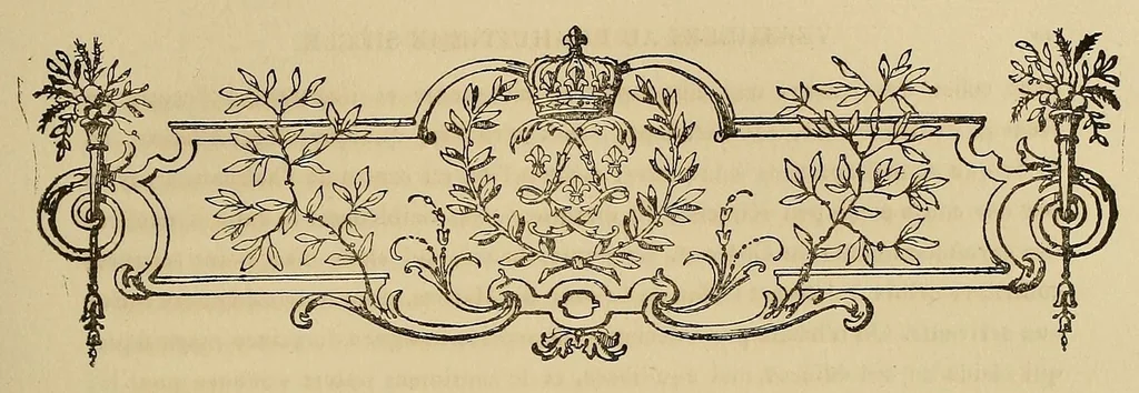 An illustration from Histoire du Château de Versailles: Versailles au XVIII e siècle, 1918, leaf 41