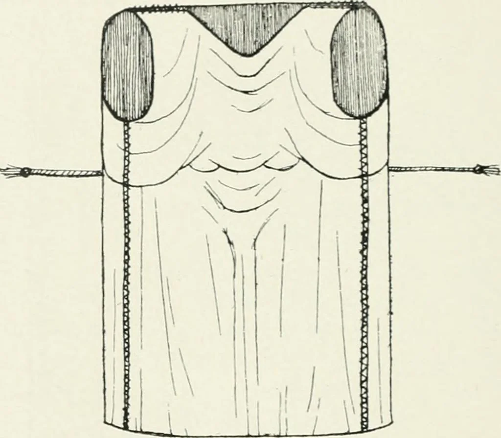 An illustration from Histoire du costume antique d'après des études sur le modèle vivant, 1922, leaf 103