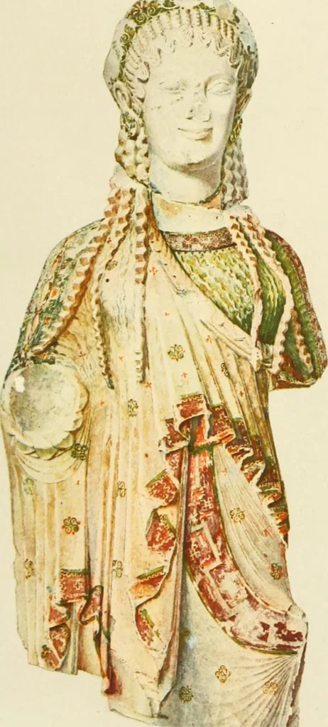 An illustration from Histoire du costume antique d'après des études sur le modèle vivant, 1922, leaf 36