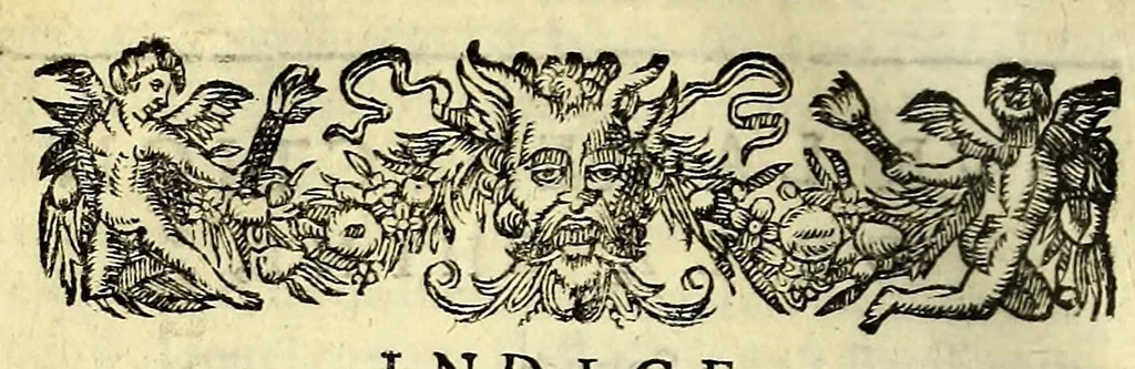 An illustration from Histoire du grand royaume de la Chine. situé aux Indes Orientales. : contenant la situation, antiquité, fertilité ... & autres choses memorables dudit royaume. : plus trois voyages faits vers iceluy en l'an 1577. 1579. & 1581. auec les singularitez plus remarquables y veuës, & entenduës: ensemble vn itineraire du Nouueau Monde, & le descouurement du Nouueau Mexique, en l'an 1583, 1614, leaf 14