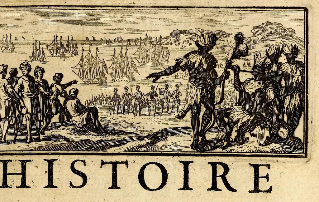 An illustration from Histoire du monde,, 1689, leaf 9