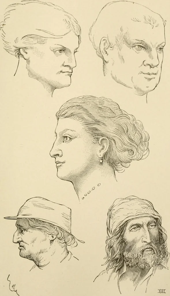 An illustration from Histoire d'un dessinateur, comment on apprend à dessiner;, 1879, leaf 302