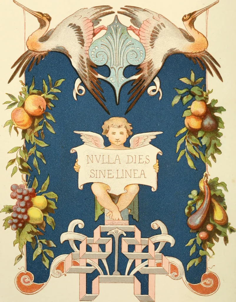 An illustration from Histoire d'un dessinateur, comment on apprend à dessiner;, 1879, leaf 7