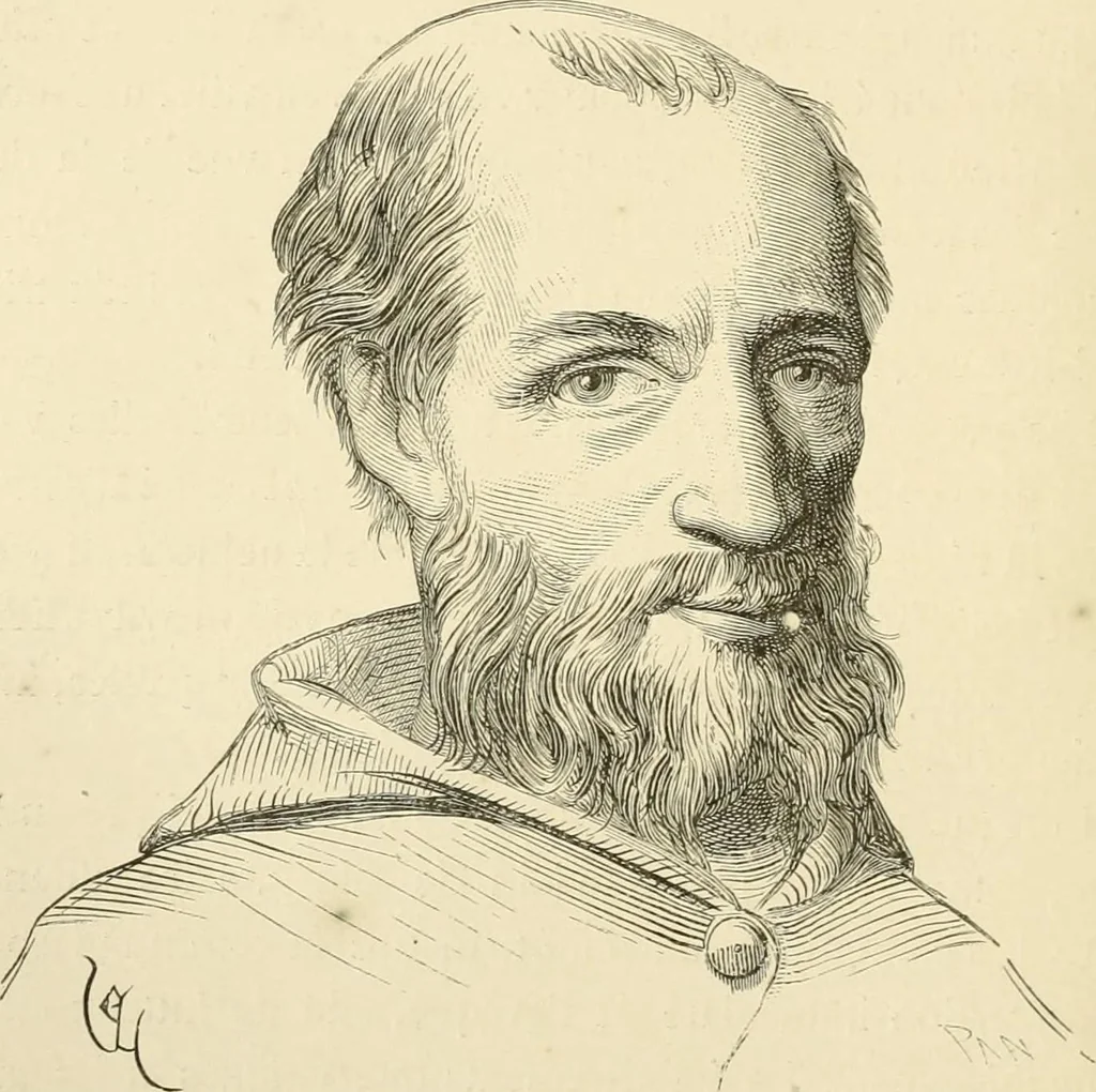 An illustration from Histoire d'un hôtel de ville et d'une cathédrale;, 1878, leaf 100