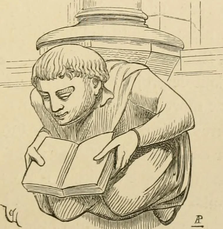 An illustration from Histoire d'un hôtel de ville et d'une cathédrale;, 1878, leaf 141