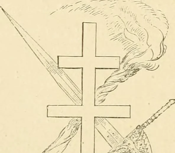 An illustration from Histoire d'un hôtel de ville et d'une cathédrale;, 1878, leaf 296
