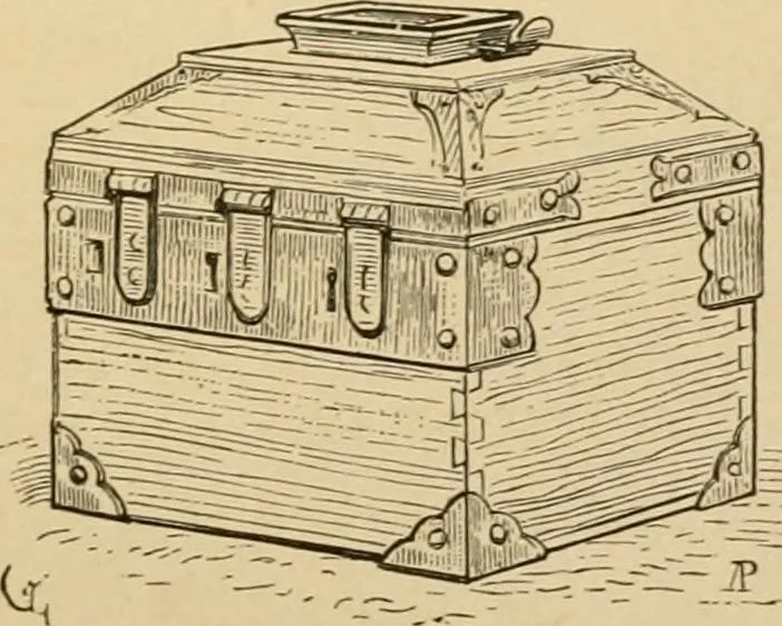 An illustration from Histoire d'un hôtel de ville et d'une cathédrale;, 1878, leaf 339